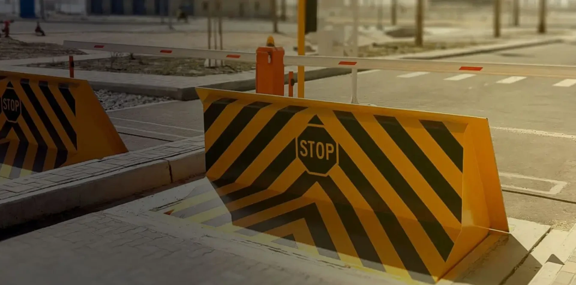 Electromechanical Road Blockers