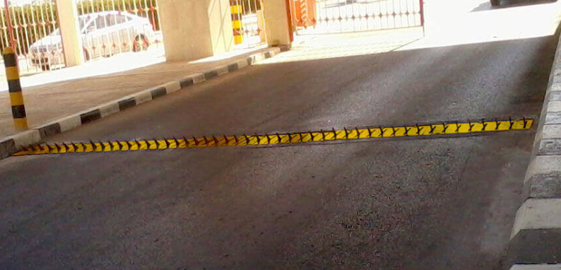 الحاجز الشوكي الميكانيكي (تركيب قليل العمق)  