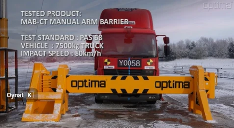 Ручной шлагбаум MB-CT